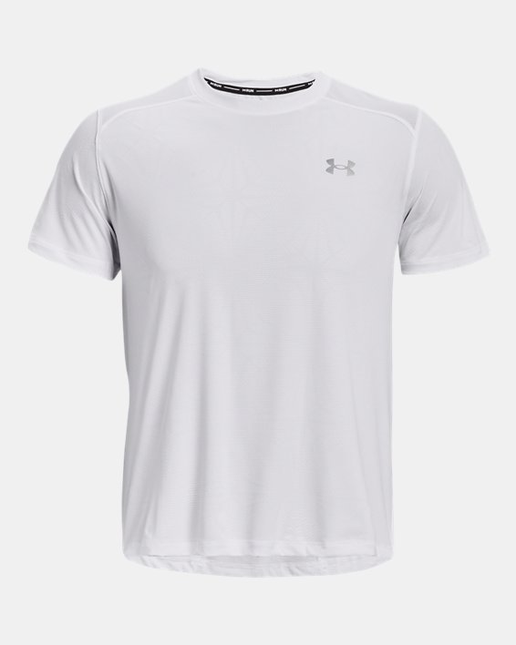 Men's UA CoolSwitch Run Short Sleeve in White image number 4